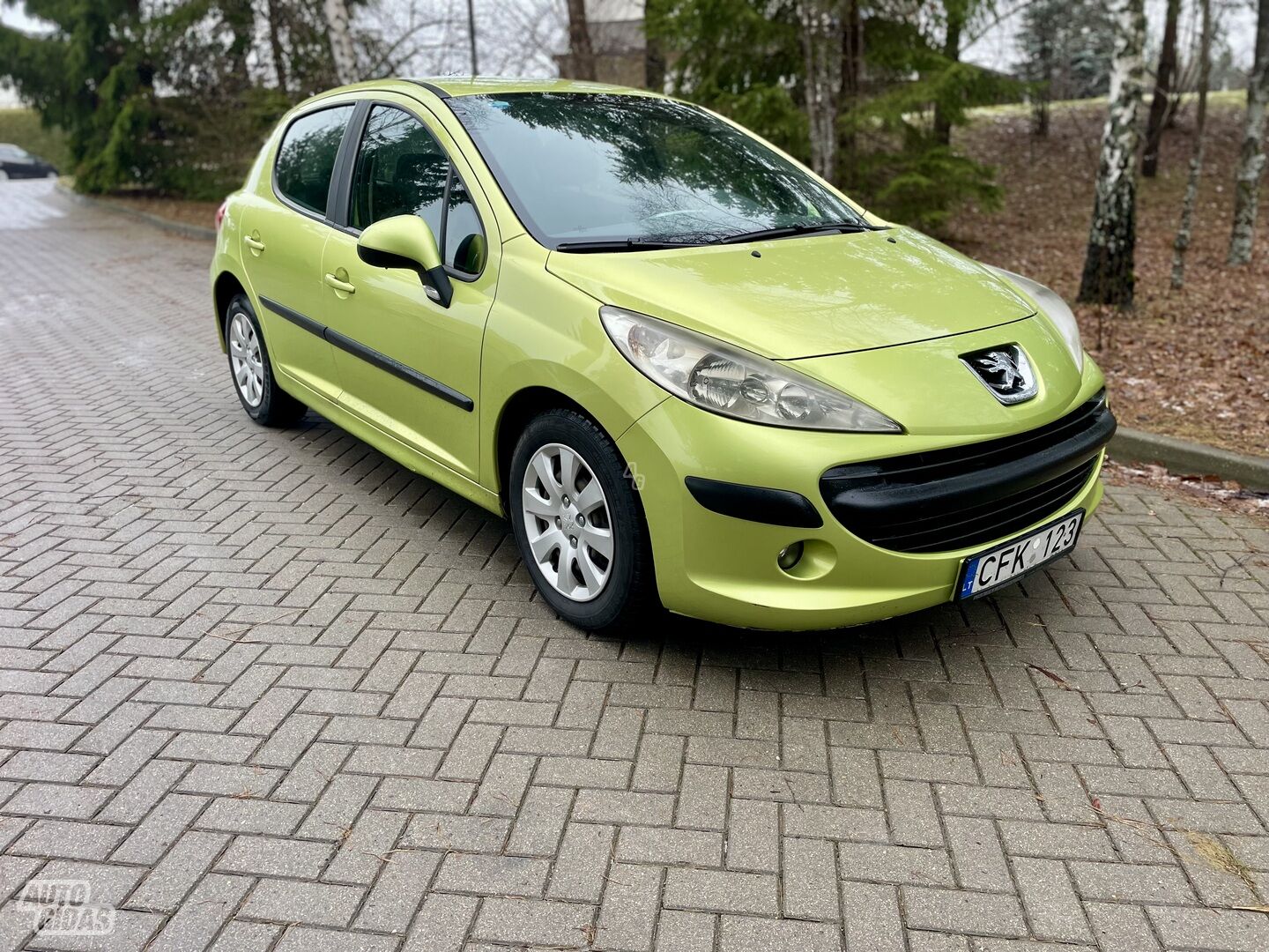 Peugeot 207 2006 m Hečbekas