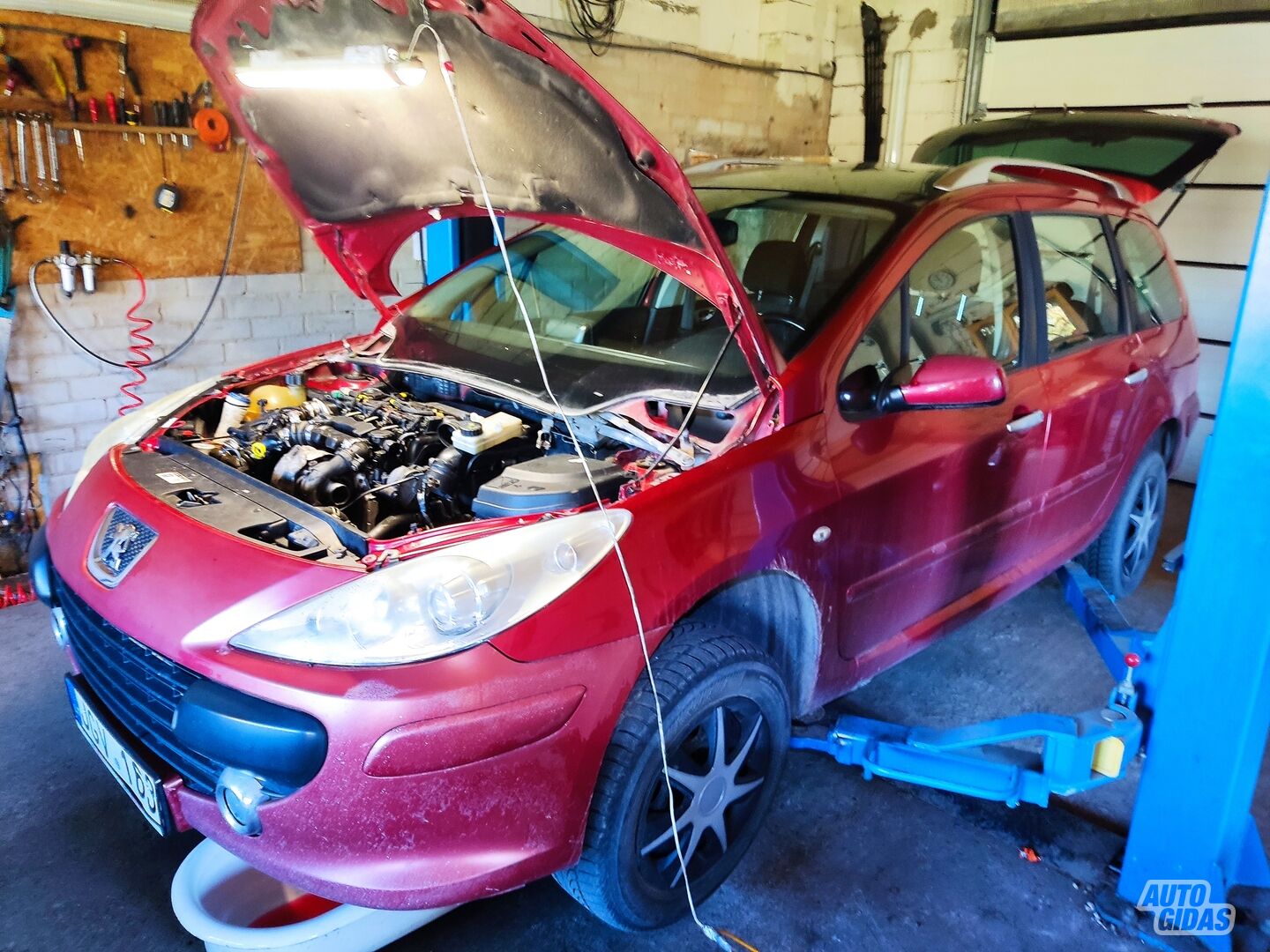 Peugeot 307 12406 2007 г запчясти