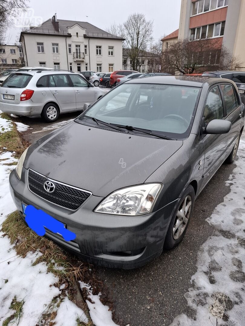 Toyota Corolla 2003 y Hatchback