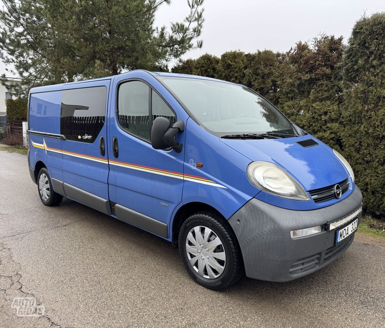 Opel Vivaro 2003 m Krovininis mikroautobusas