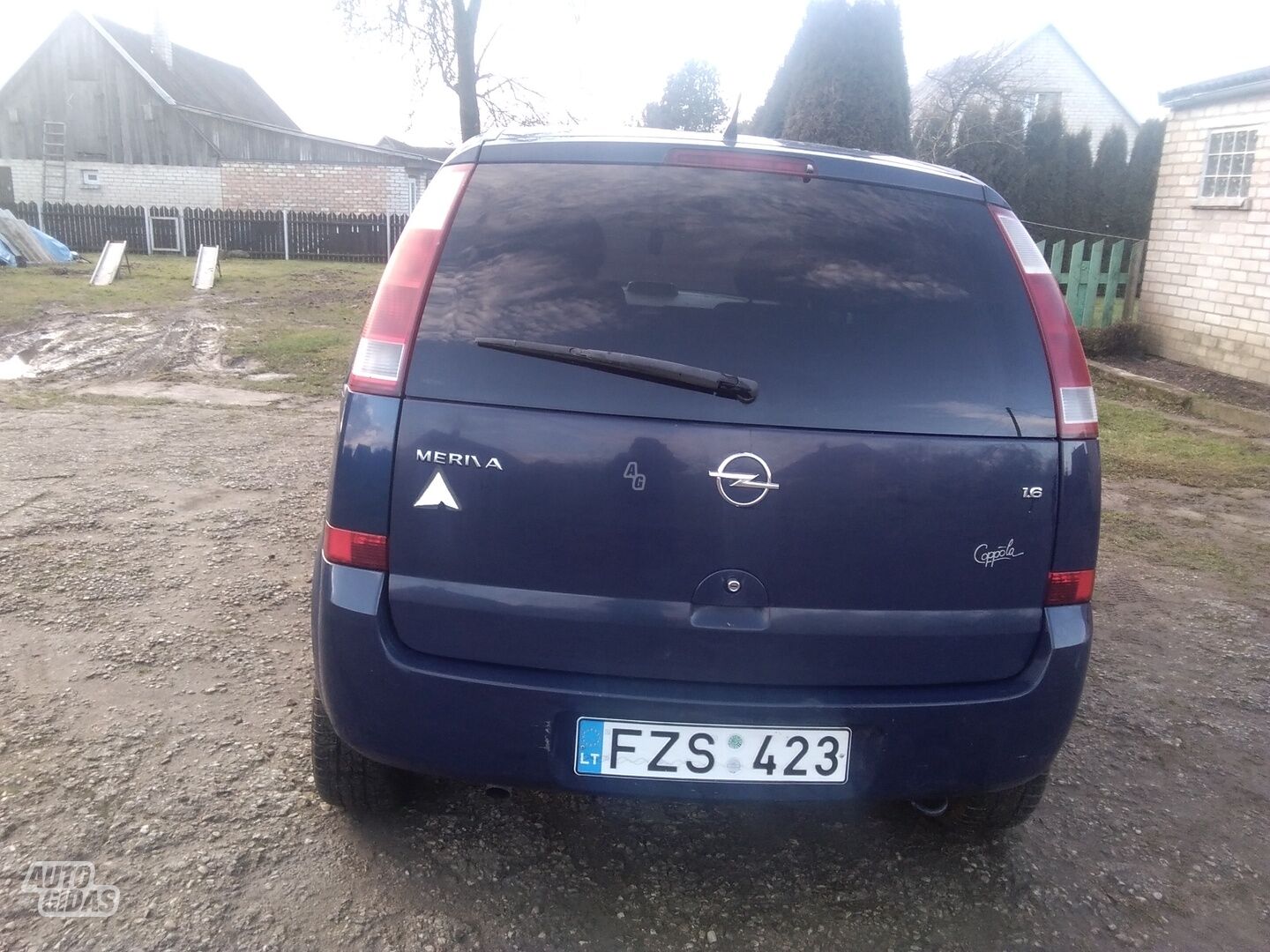 Opel Meriva 2004 г Минивэн