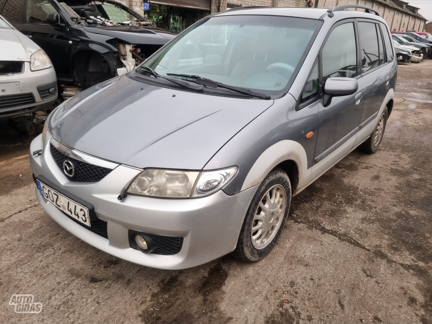 Mazda Premacy 2004 m dalys