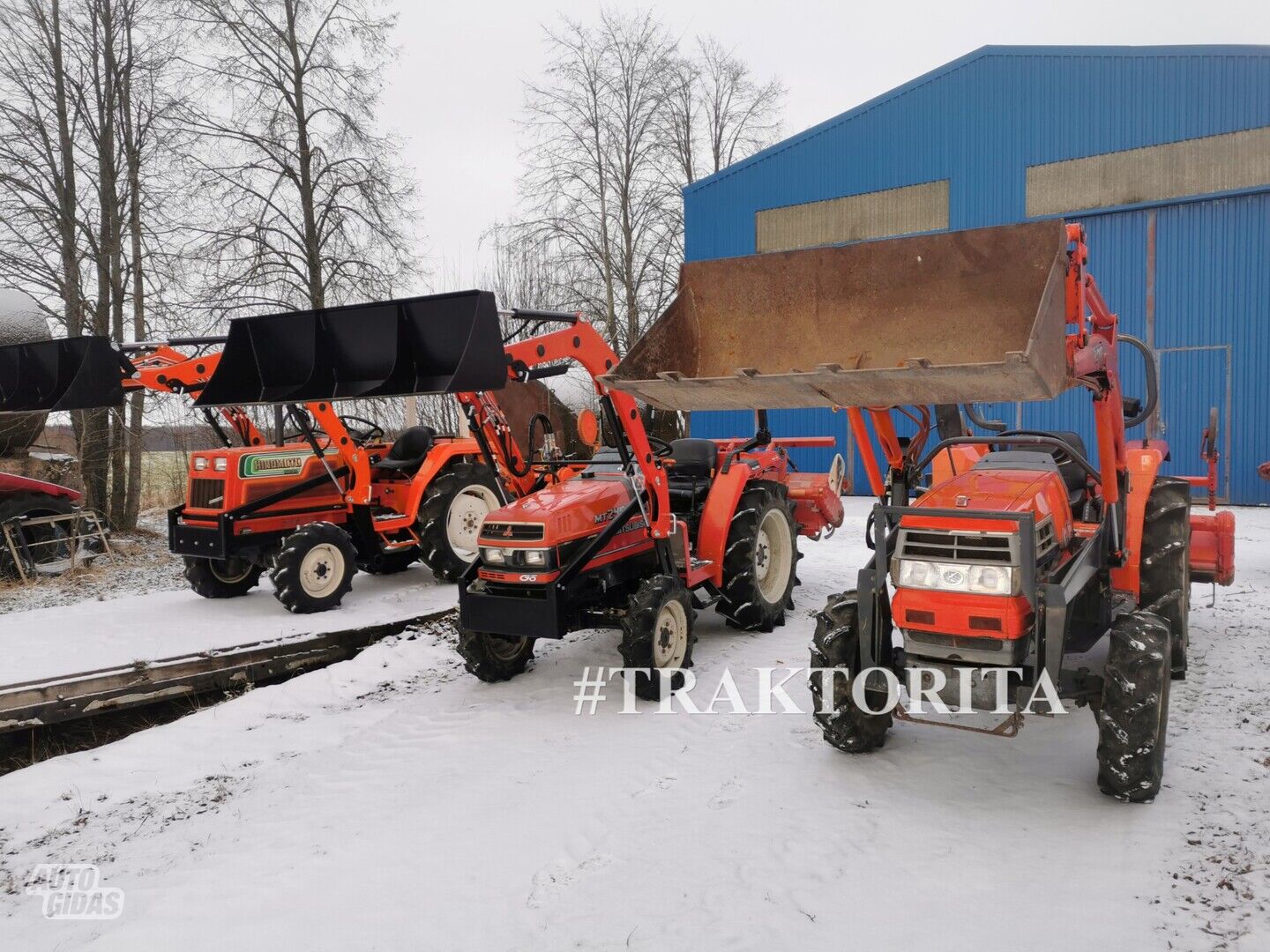 Kubota SU FRONTALINIU 23-29 2010 m Traktorius