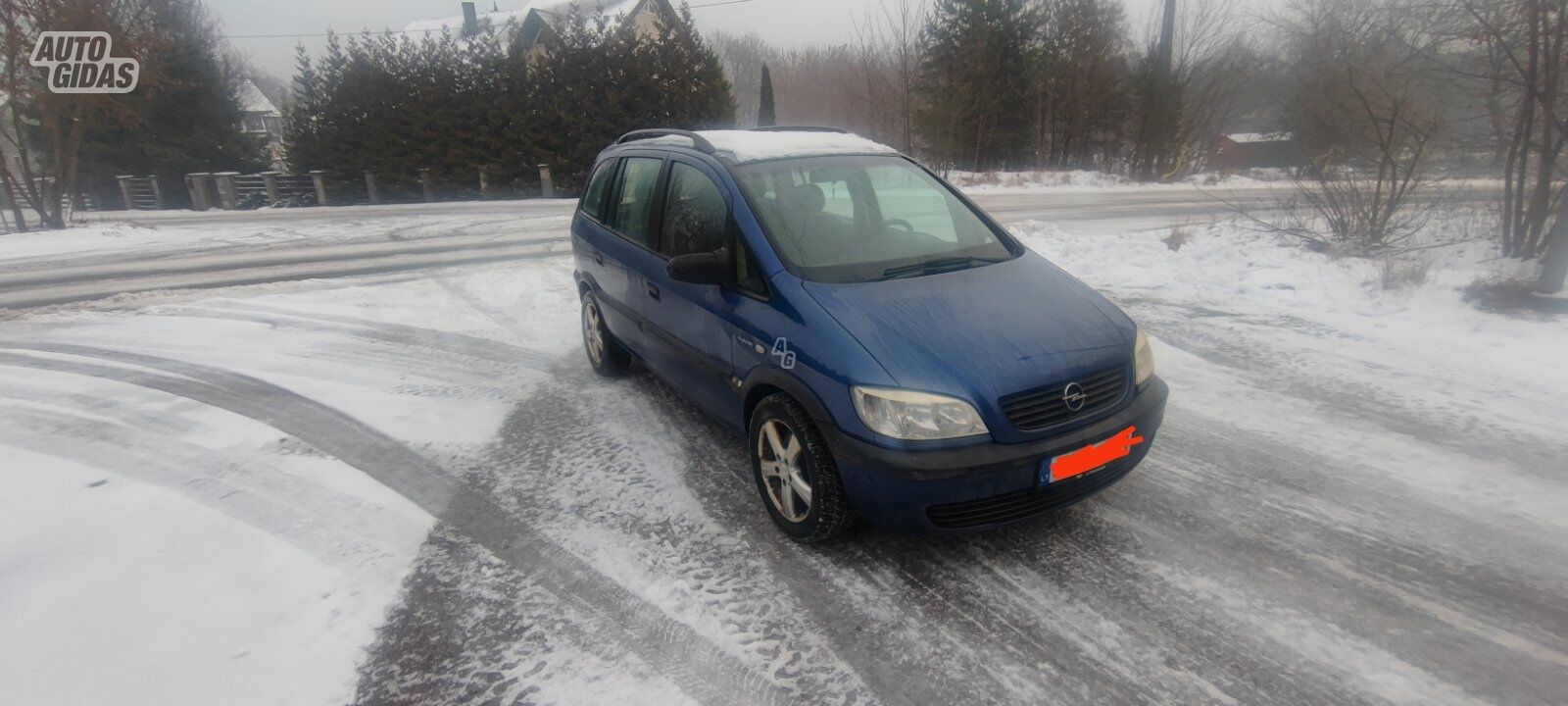 Opel Zafira 2000 y Van