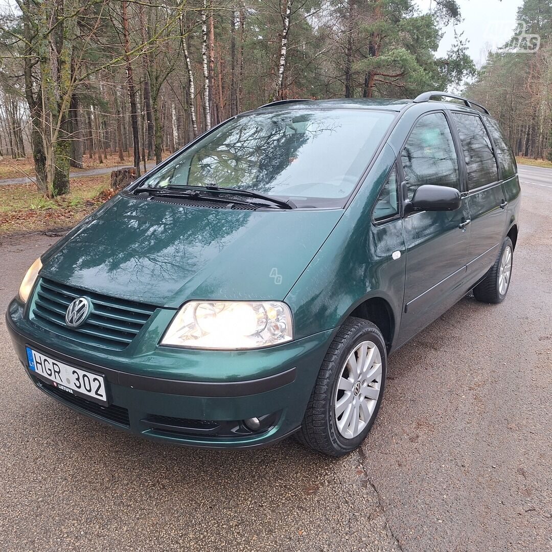 Volkswagen Sharan 2002 m Vienatūris