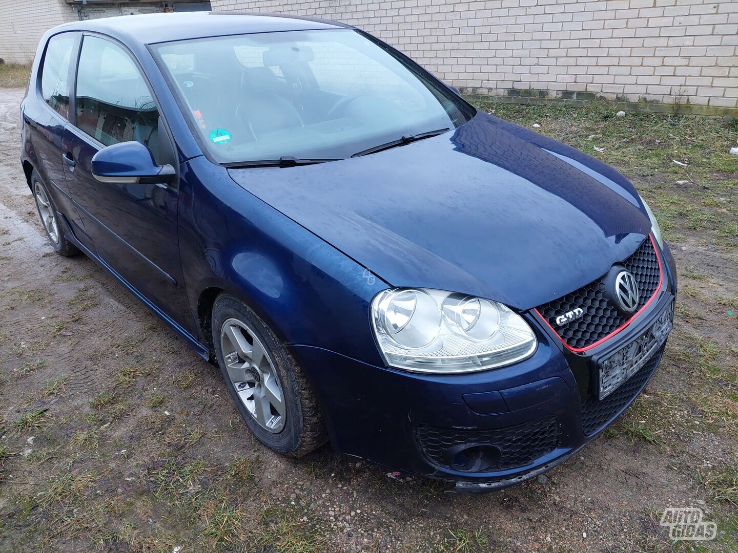 Volkswagen Golf TDI 2008 m dalys