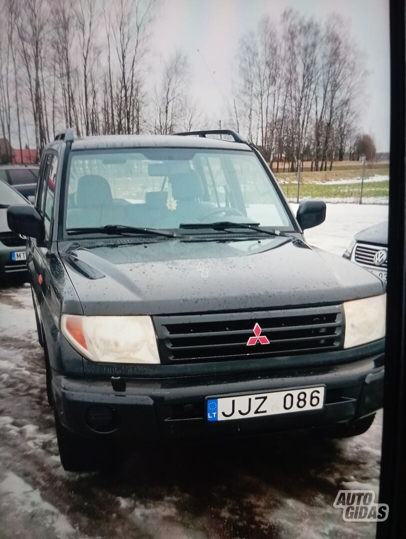 Mitsubishi Pajero Pinin 2002 y Van