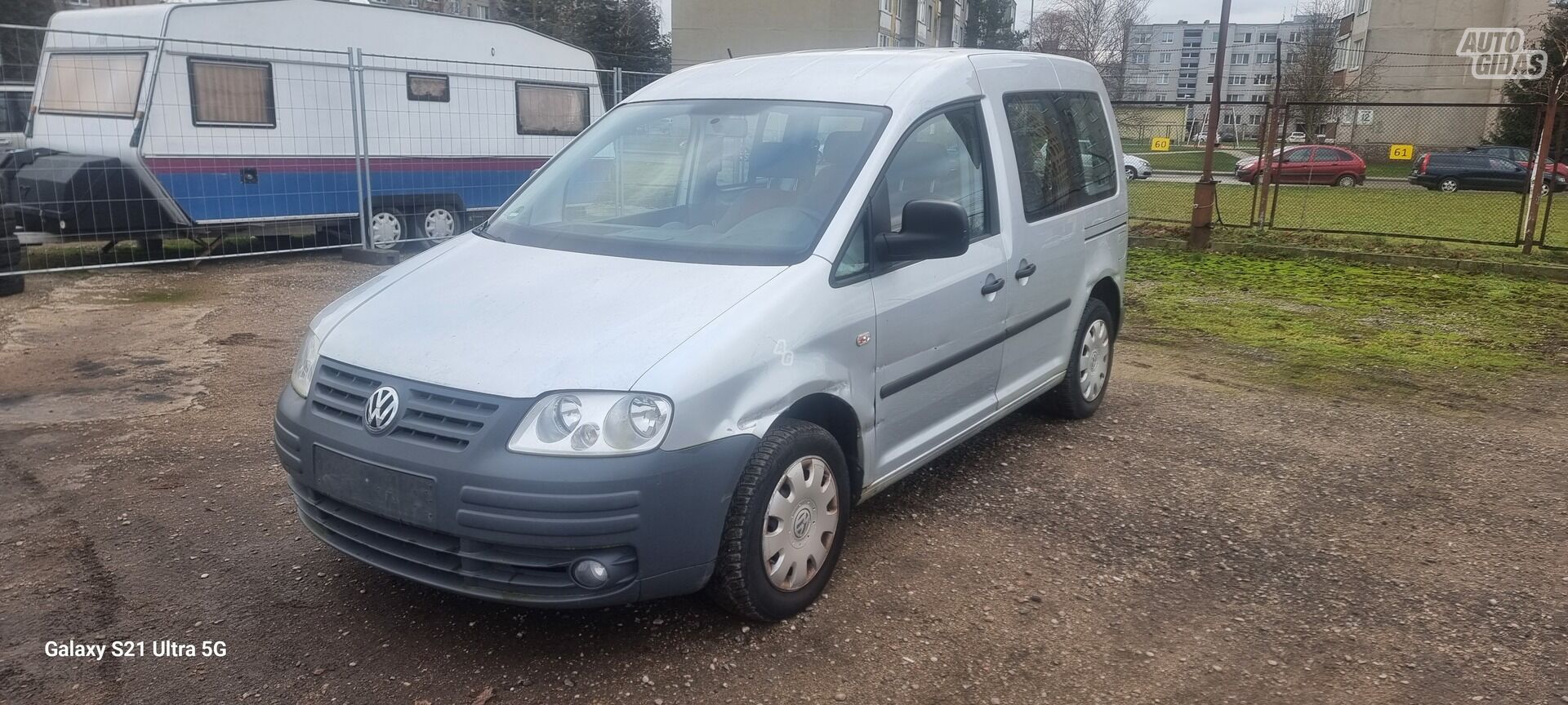 Volkswagen Caddy 2007 m Vienatūris