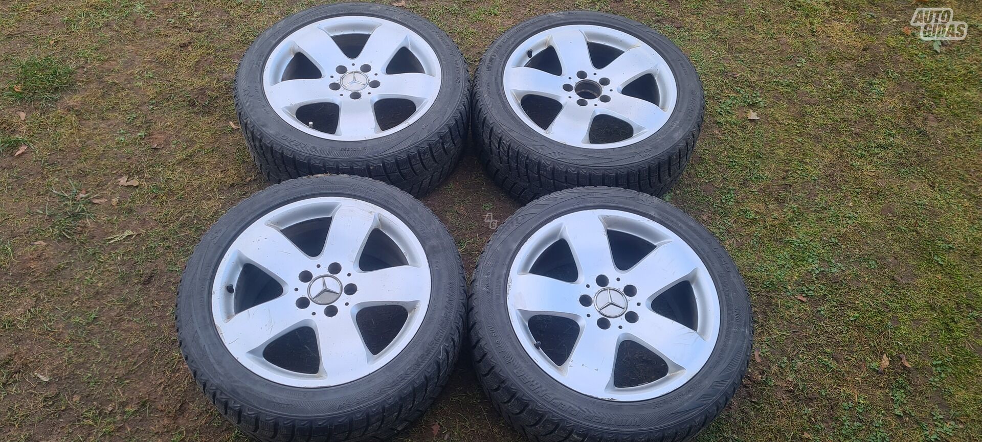 Light alloy R17 rims