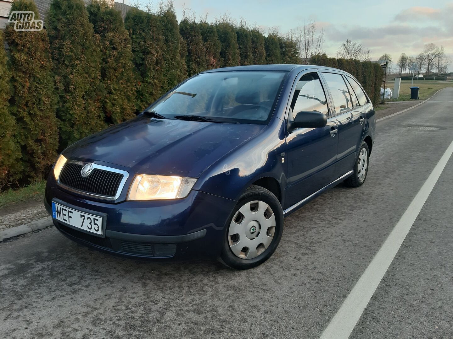 Skoda Fabia 2001 m Universalas