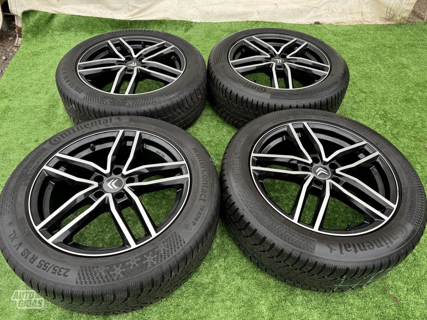 Citroen Siunciam, 7,5KJ ET48 light alloy R18 rims