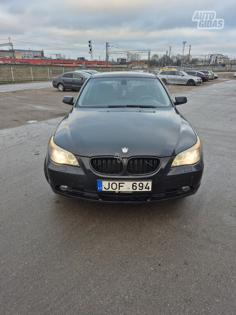 Bmw 525 2007 m Sedanas