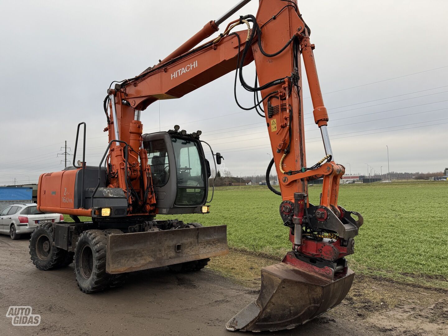 Hitachi ZX160W 2007 m Ekskavatorius ratinis