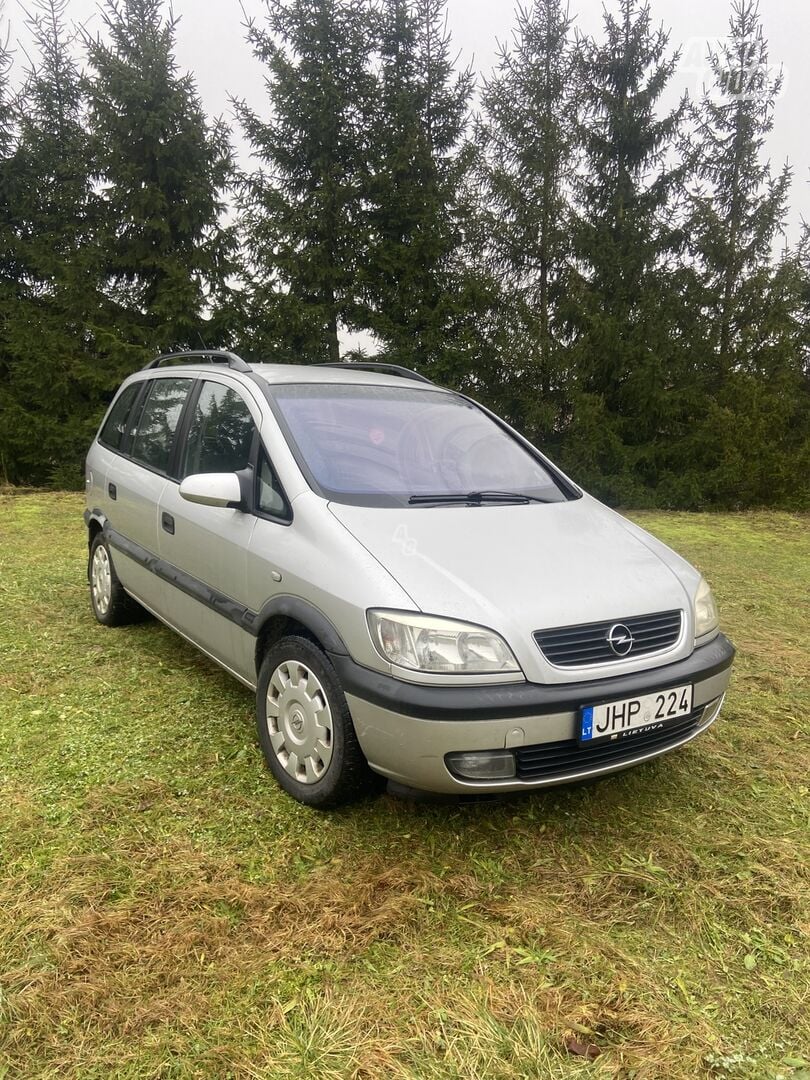 Opel Zafira 2002 y Van