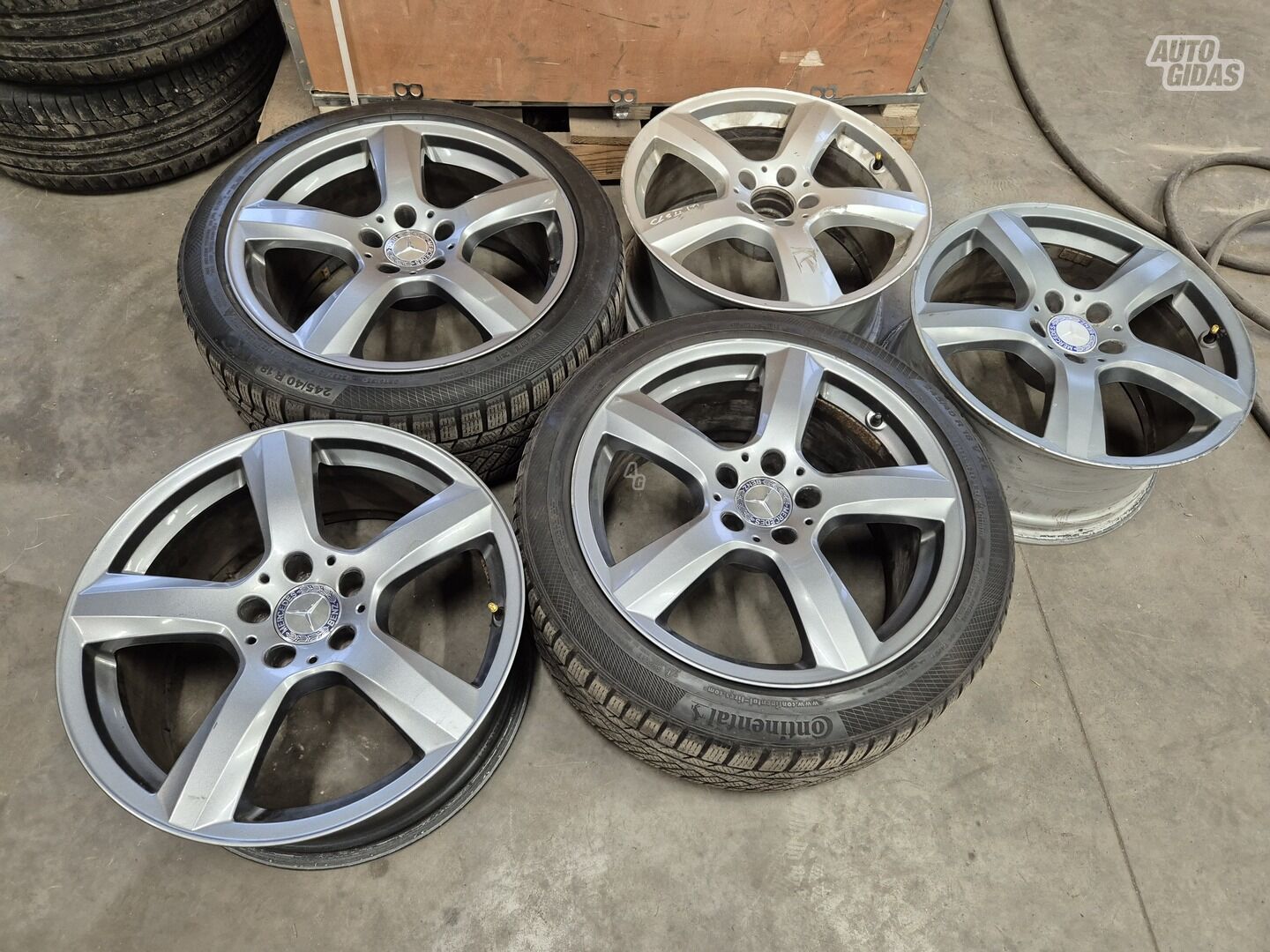 Light alloy R17.5 rims