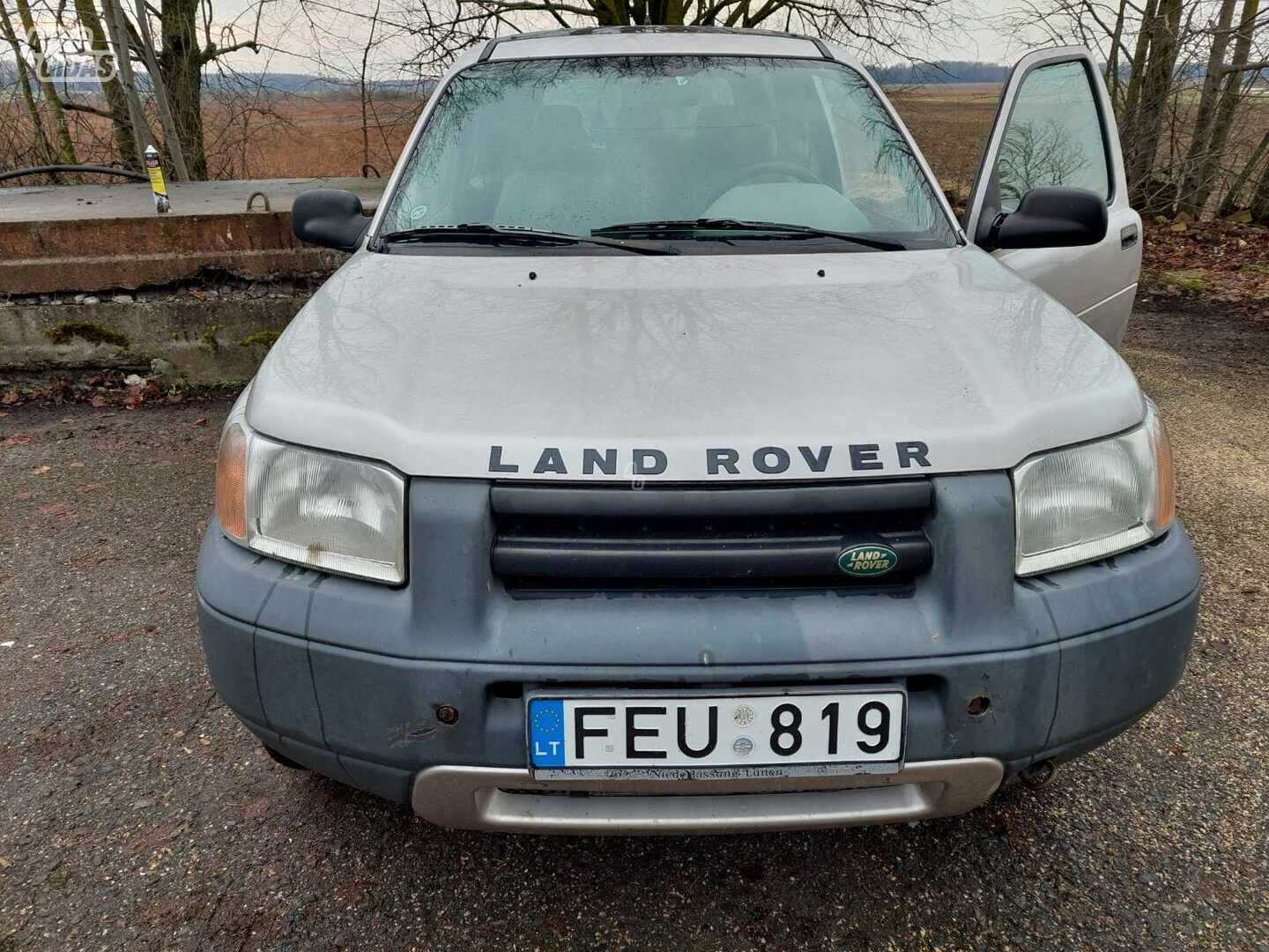 Land Rover Freelander 1999 m Visureigis / Krosoveris