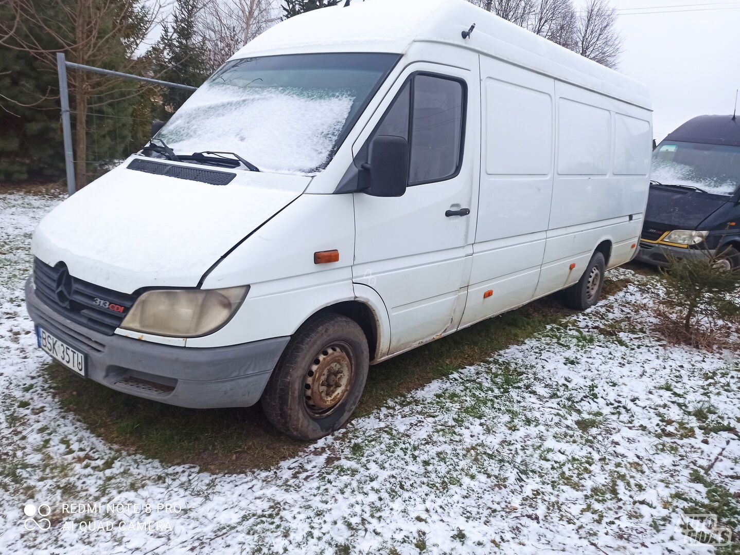 Mercedes-Benz Sprinter 2003 г Грузовой микроавтобус