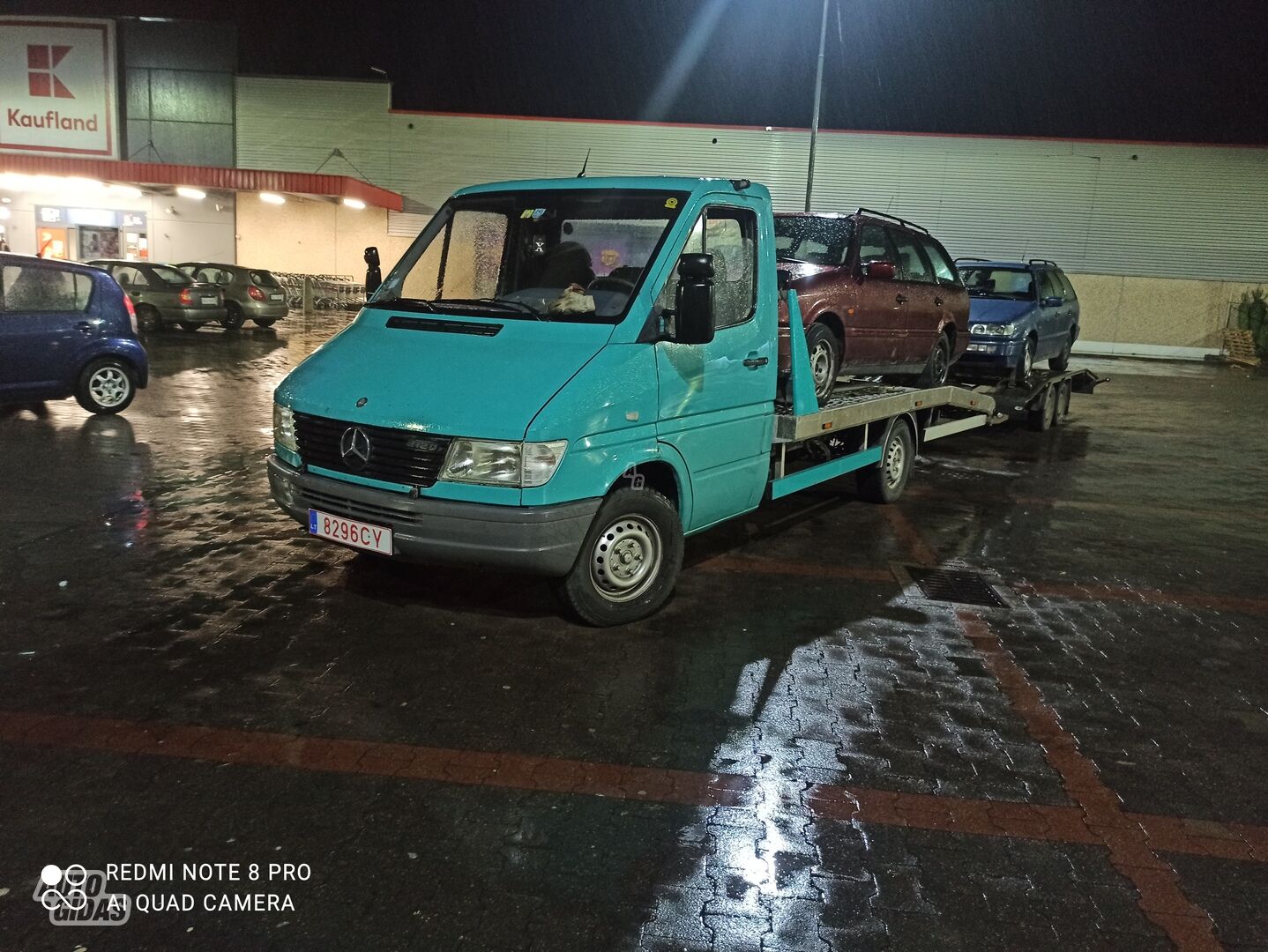 Mercedes-Benz Sprinter 1998 m Krovininis mikroautobusas