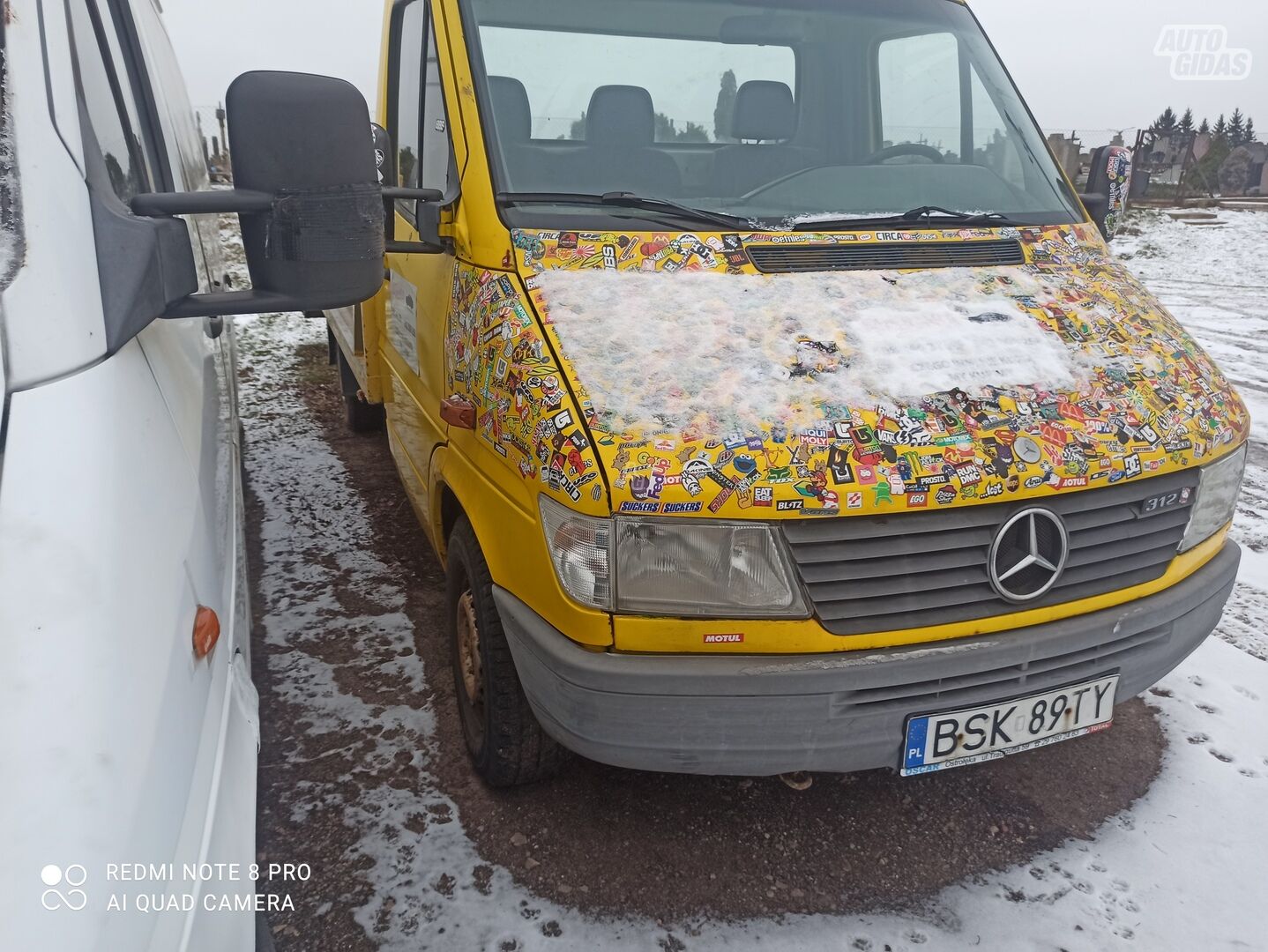 Mercedes-Benz Sprinter 1998 m Krovininis mikroautobusas