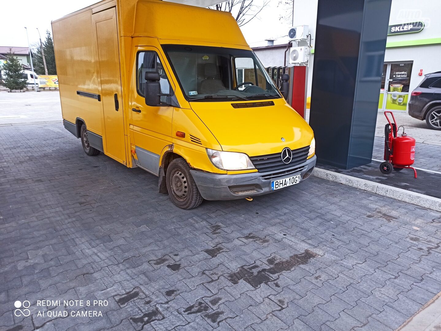 Mercedes-Benz Sprinter 2001 m Krovininis mikroautobusas