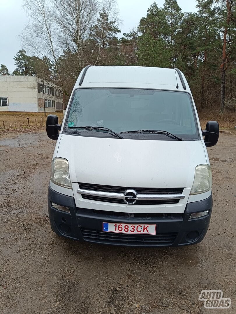 Opel Movano 2009 m Krovininis mikroautobusas