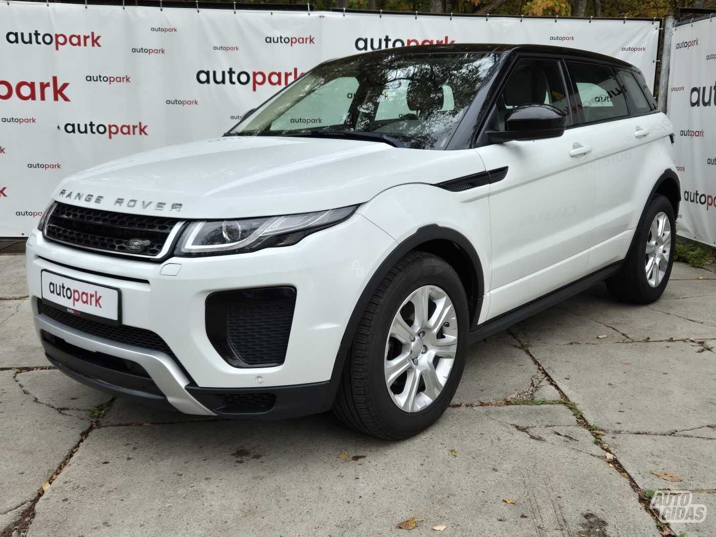 Land-Rover Rage Rover Evoque 2018 m Visureigis / Krosoveris