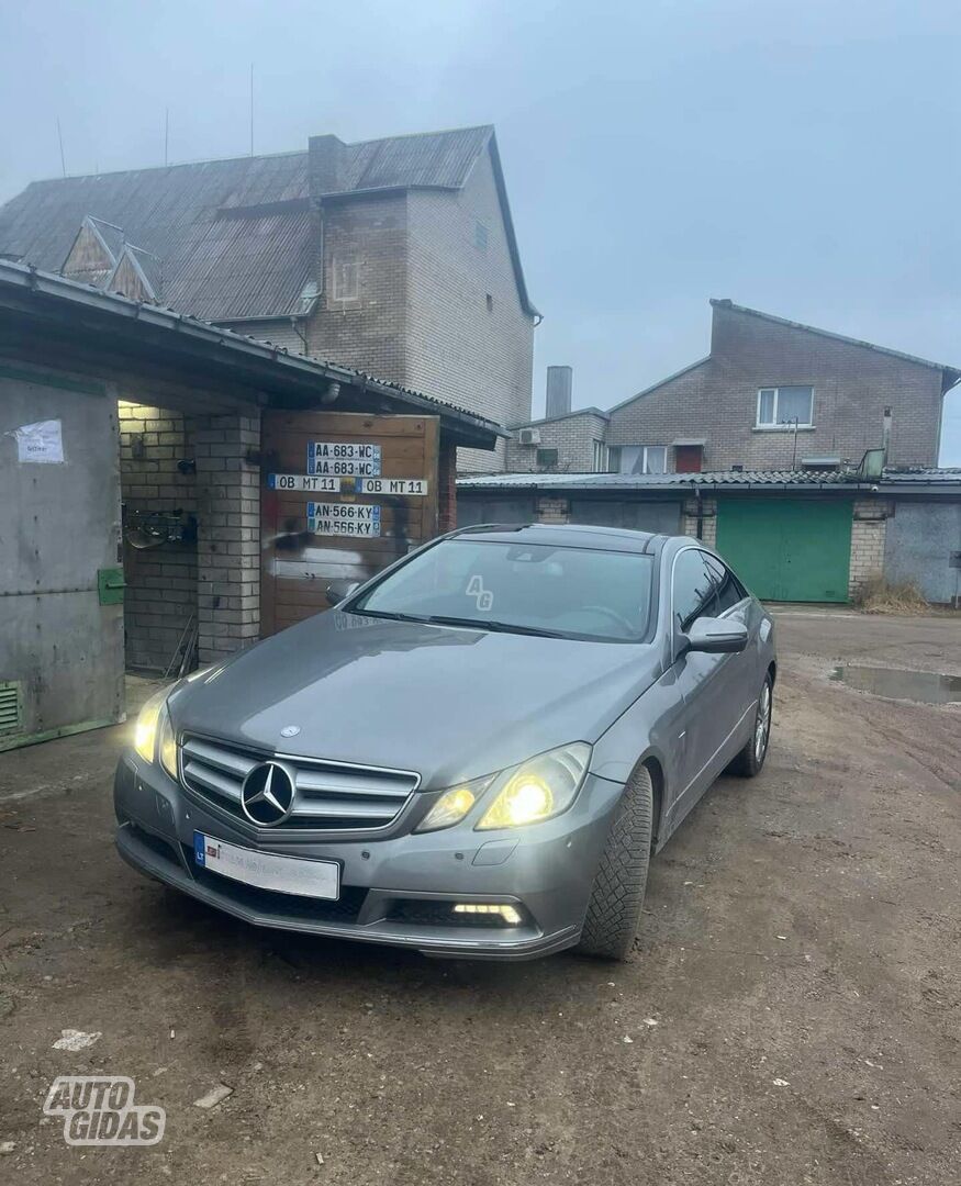 Mercedes-Benz E 350 2009 m Coupe