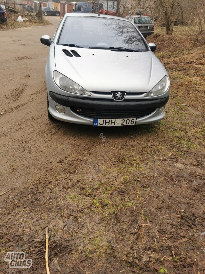 Peugeot 206 CC 2001 m Kabrioletas