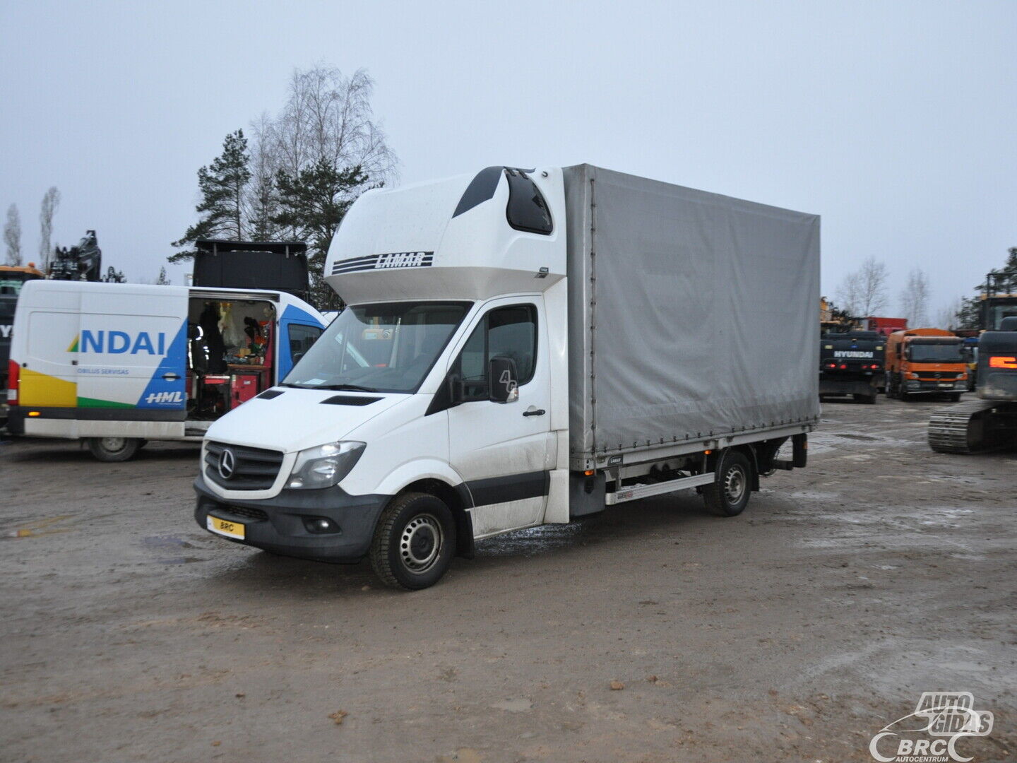 Mercedes-Benz Sprinter LAMAR 2017 y