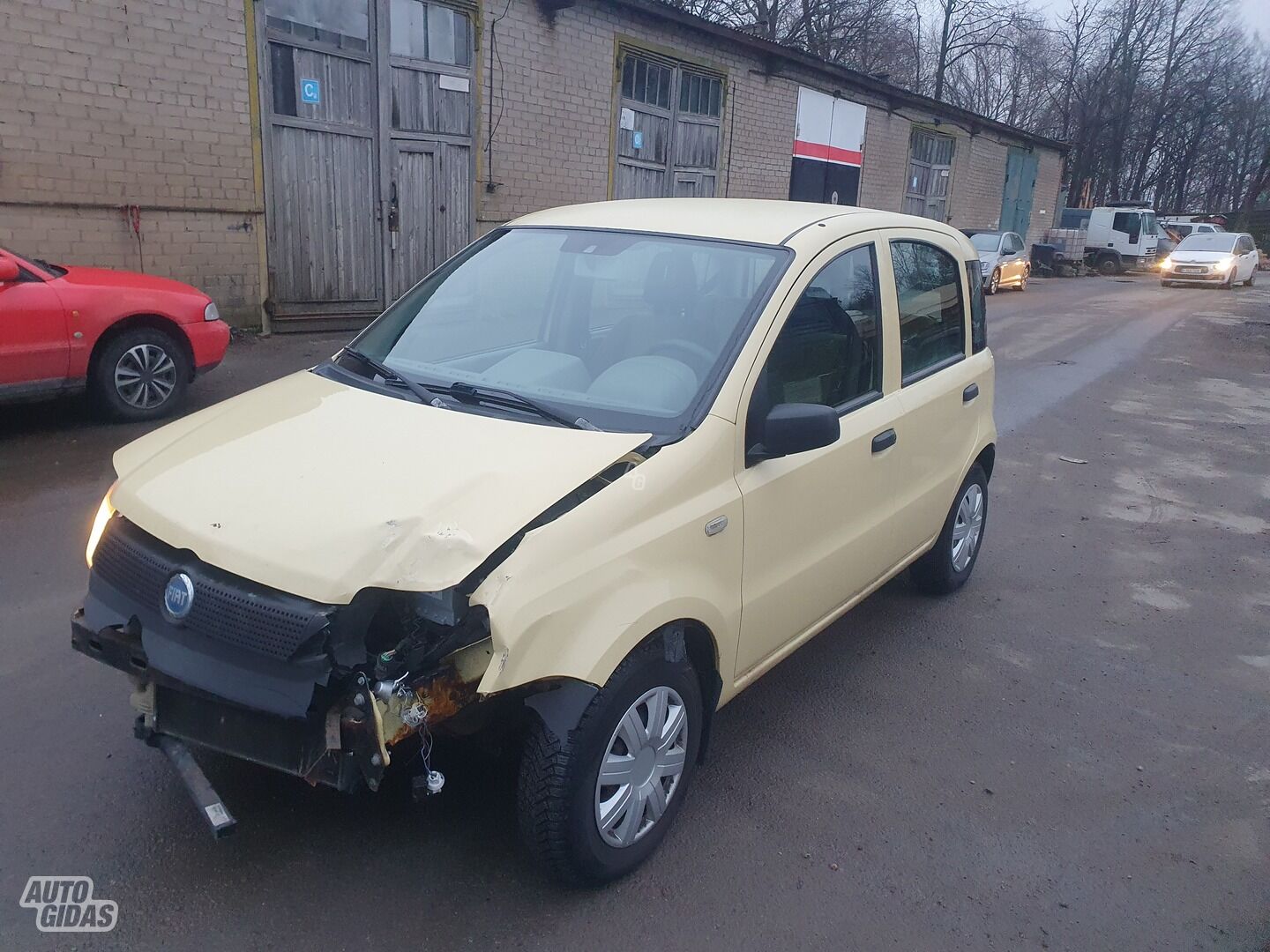 Fiat Panda II 2005 m dalys