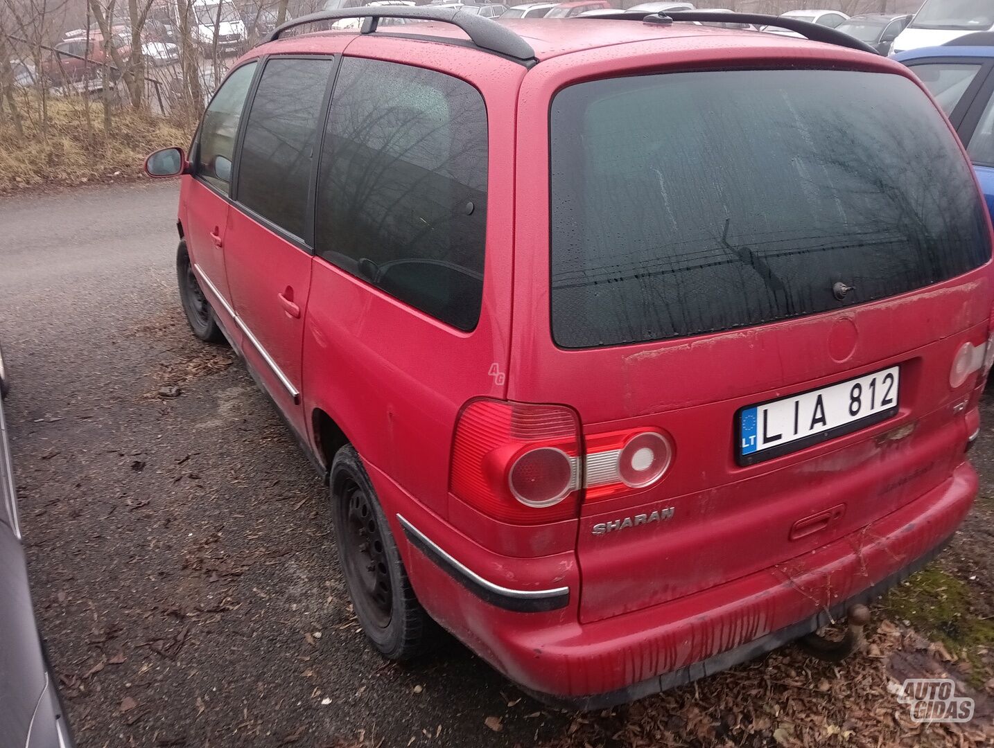 Volkswagen Sharan 2007 m dalys