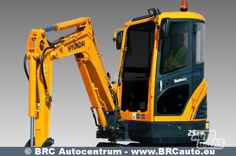 Hyundai R25Z-9AK 2019 m Mini ekskavatorius