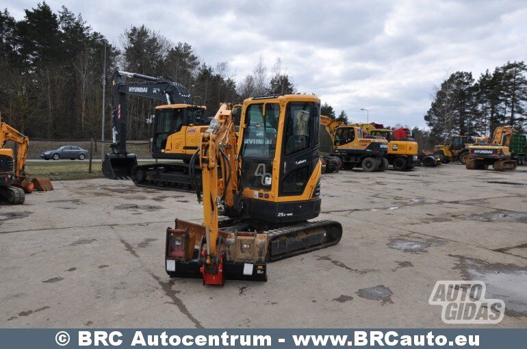 Hyundai R25Z-9AK 2019 y Mini Excavator