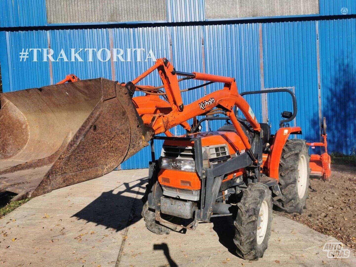 Kubota EUR-KOKYBĖ-DAUG VNT. 2010 m Traktorius