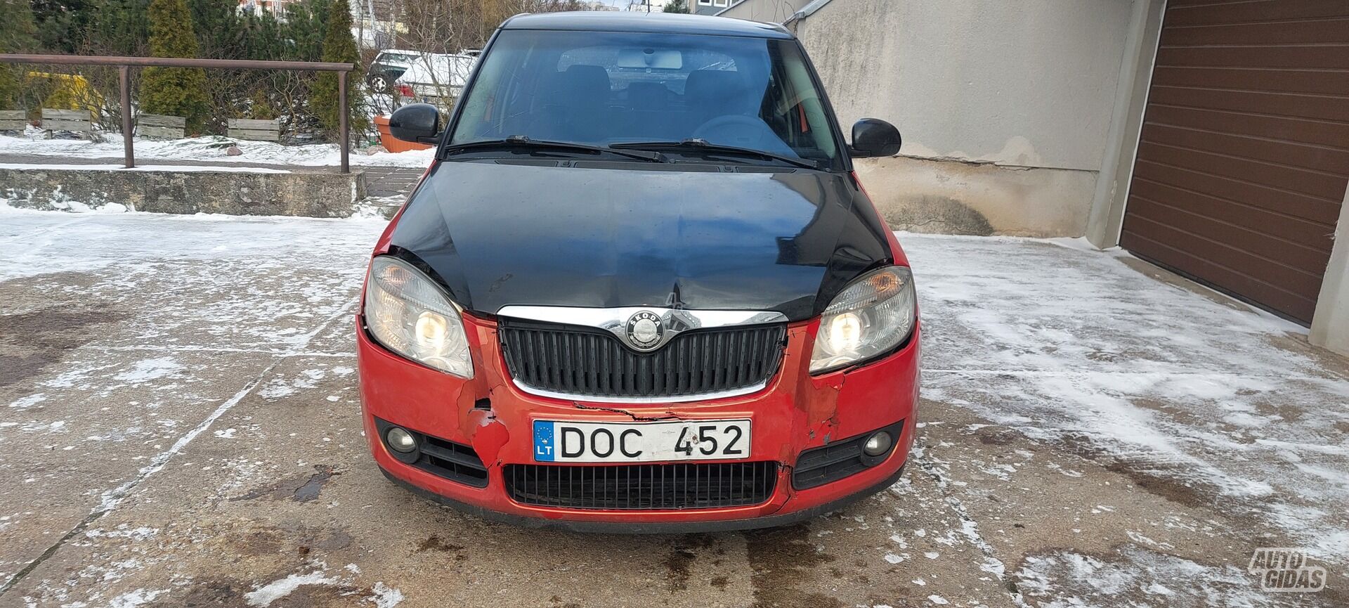 Skoda Fabia 2008 m Hečbekas