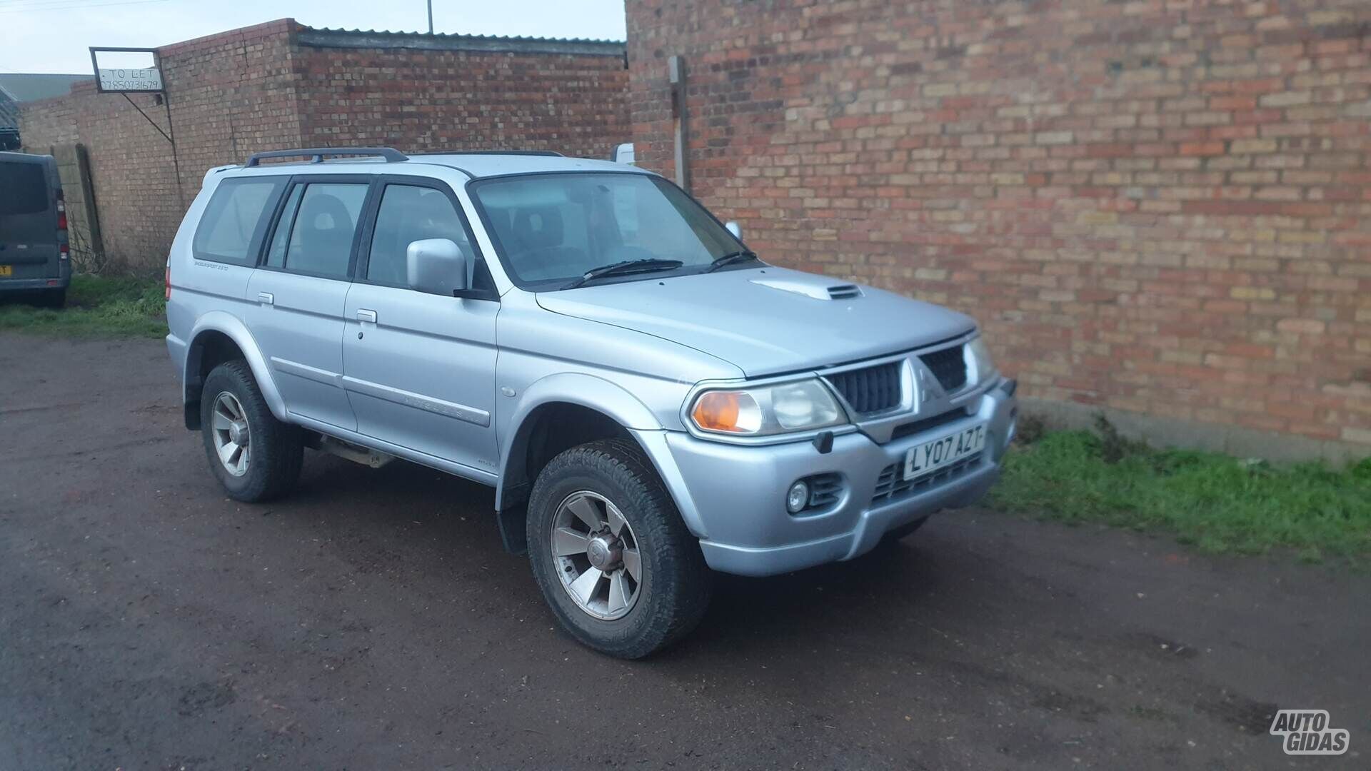 Mitsubishi Pajero Sport 2007 m Visureigis / Krosoveris