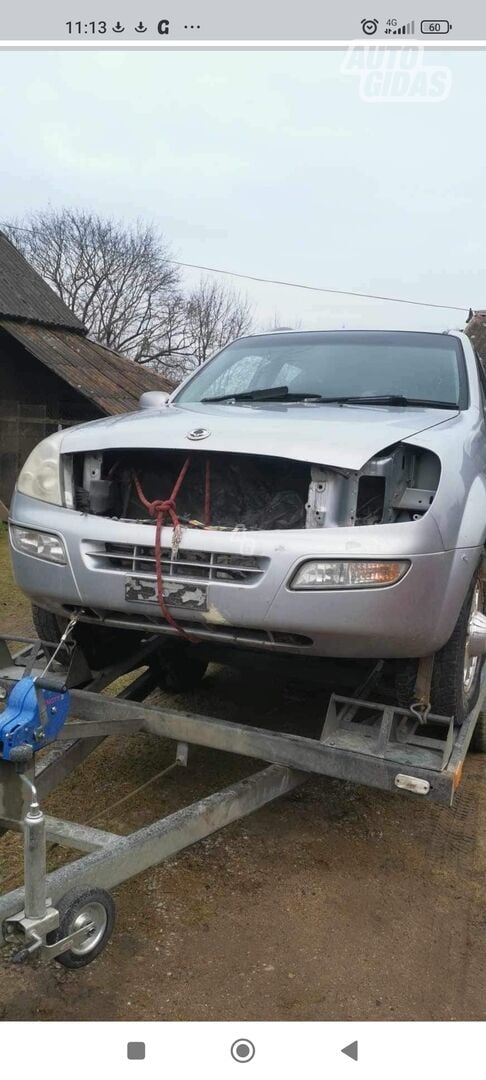 Ssangyong Rexton 2006 m dalys