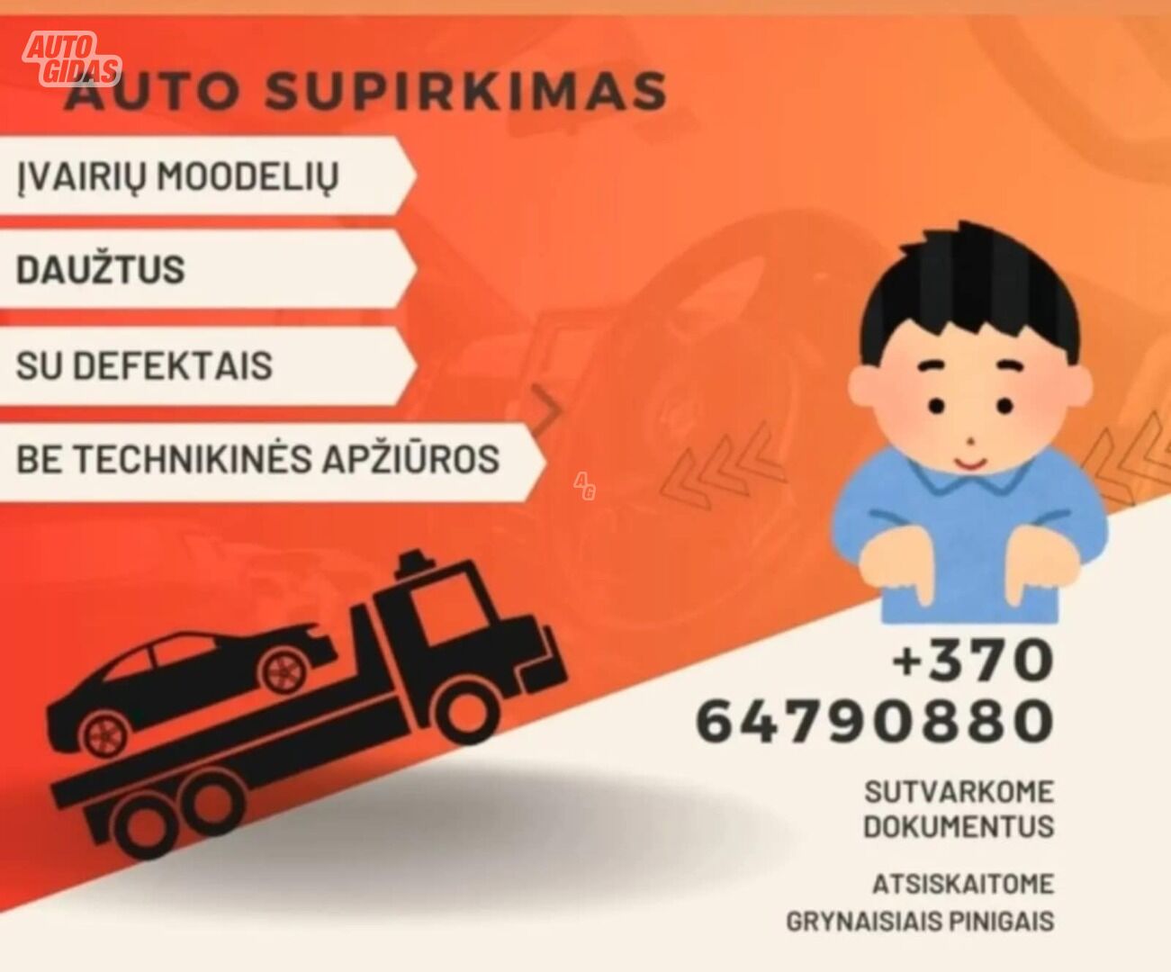 Automobiliu supirkimas