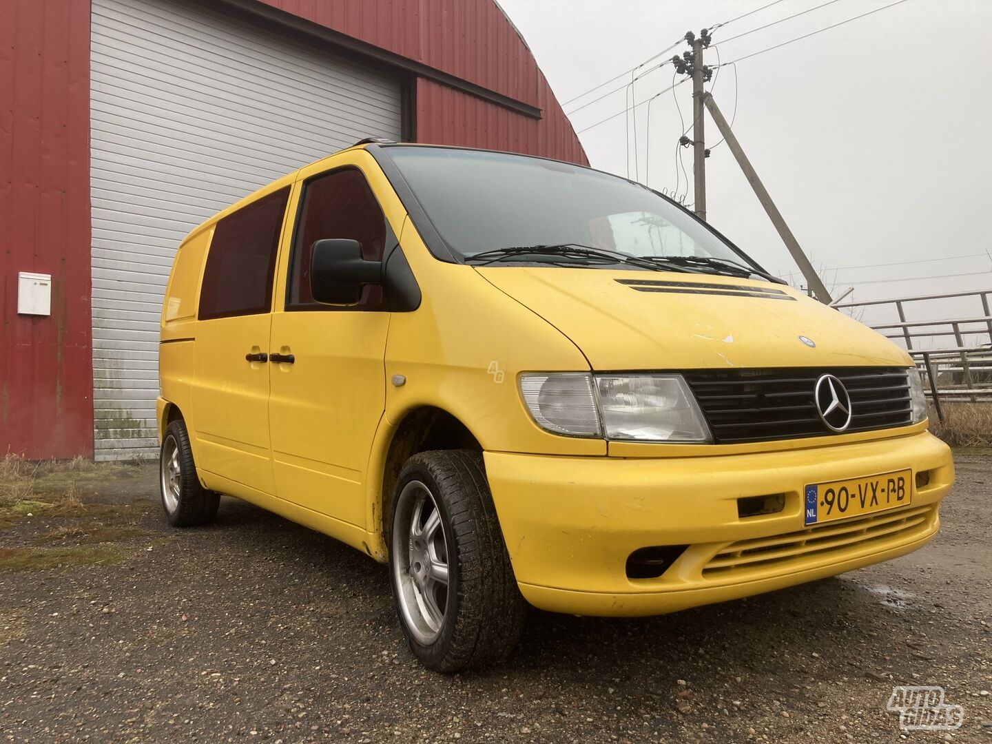 Mercedes-Benz Vito 1996 г Грузовой микроавтобус