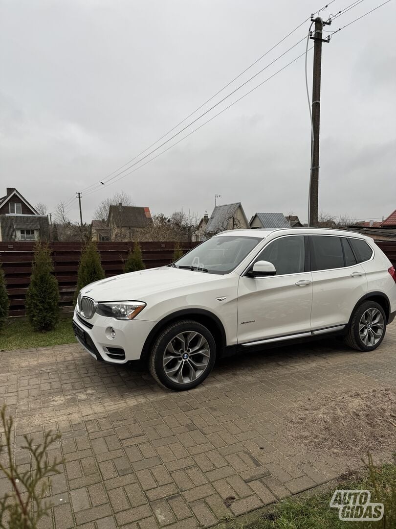 Bmw X3 2016 m Visureigis / Krosoveris