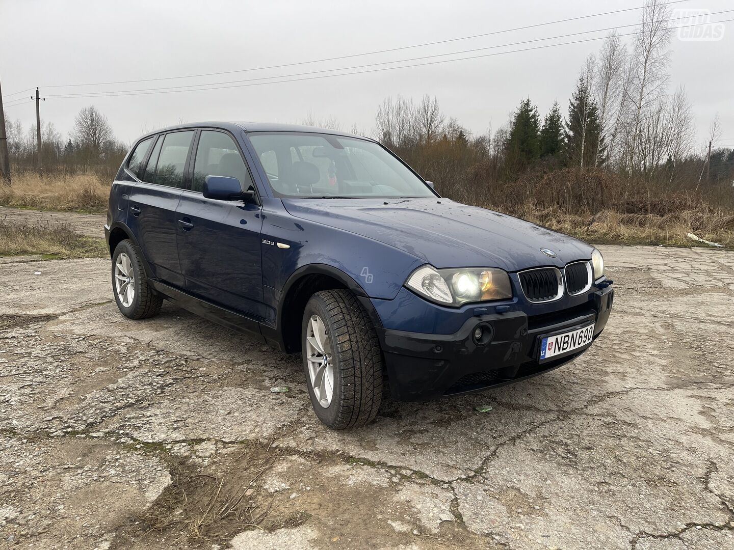 Bmw X3 2004 m Visureigis / Krosoveris