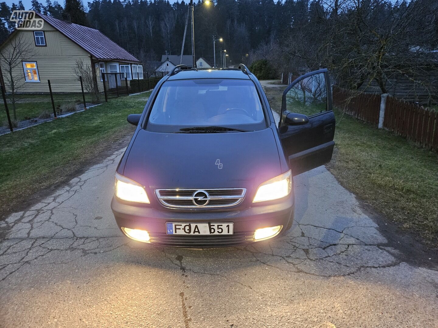 Opel Zafira 2004 y Van