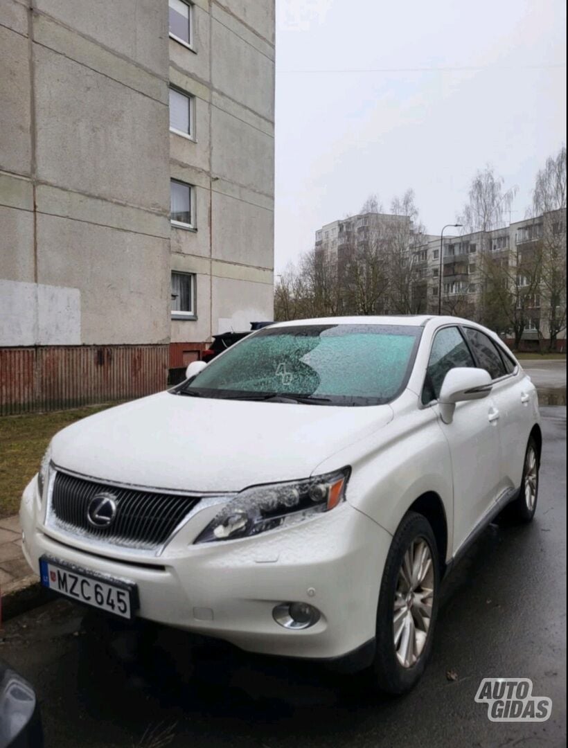 Lexus RX 350 2009 m Visureigis / Krosoveris