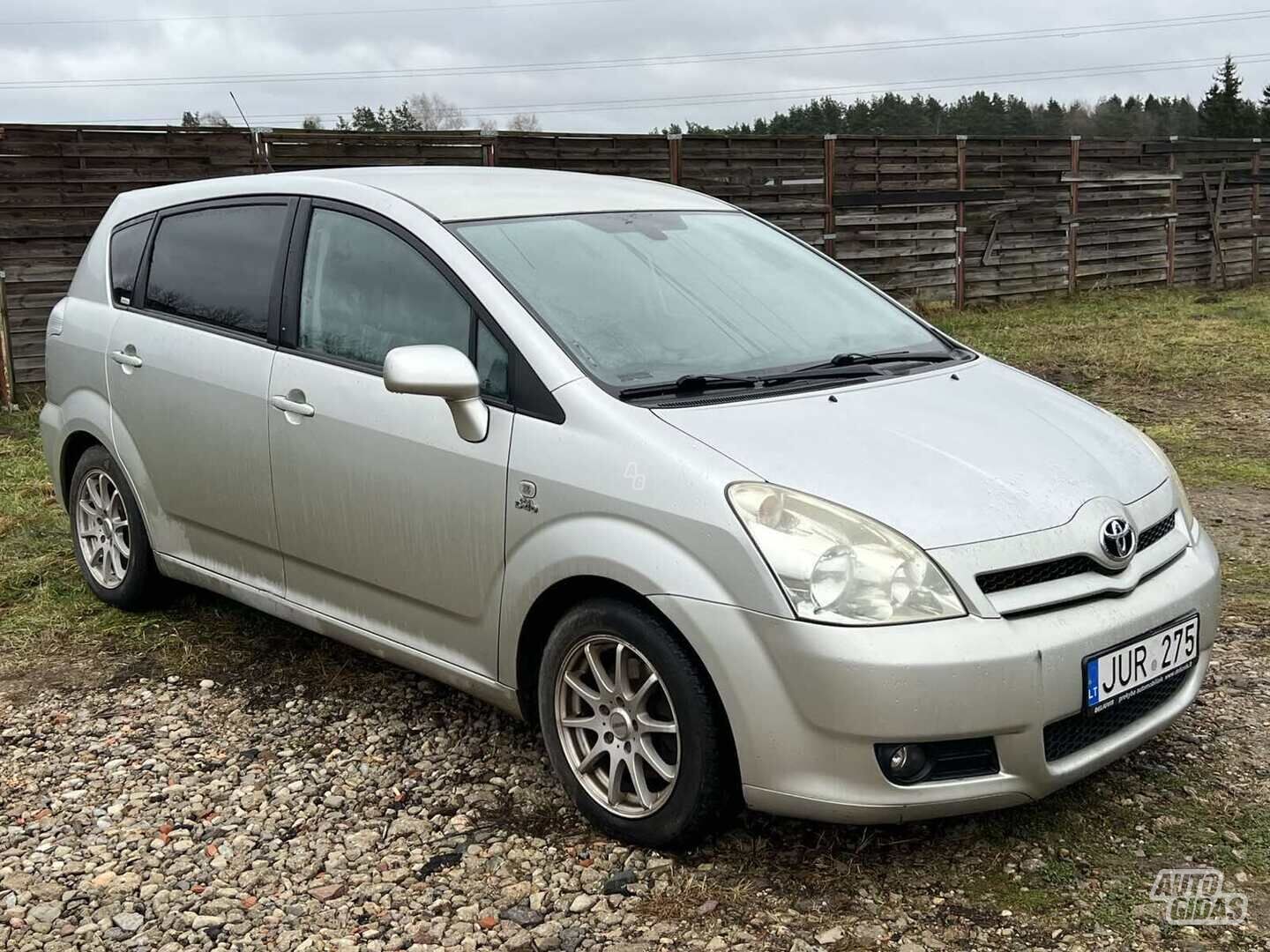 Toyota Corolla Verso 2004 m Vienatūris