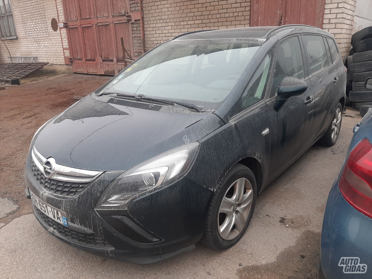 Opel Zafira 2014 г Минивэн