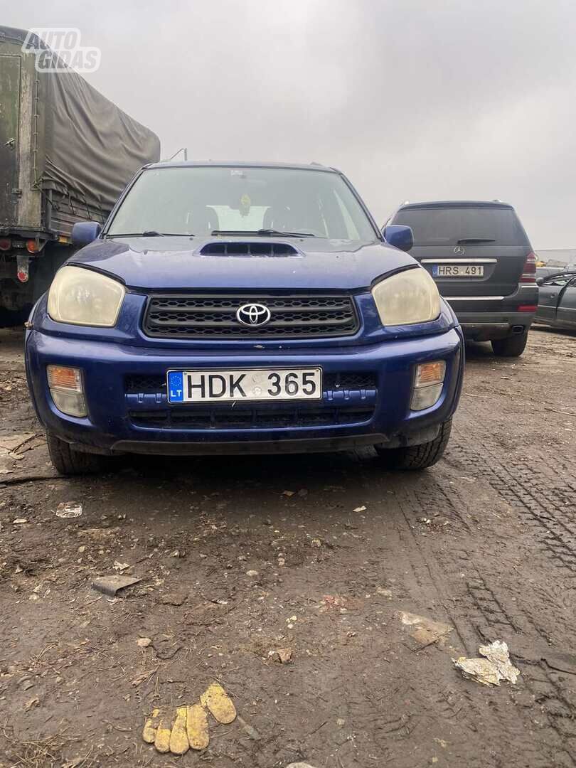 Toyota RAV4 2003 m Visureigis / Krosoveris