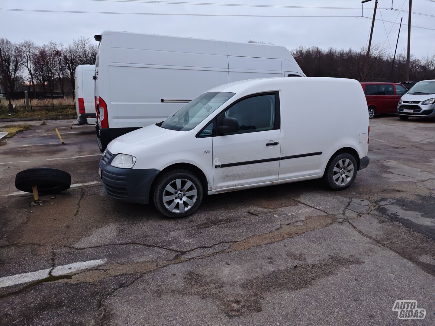 Volkswagen Caddy 2009 m Vienatūris