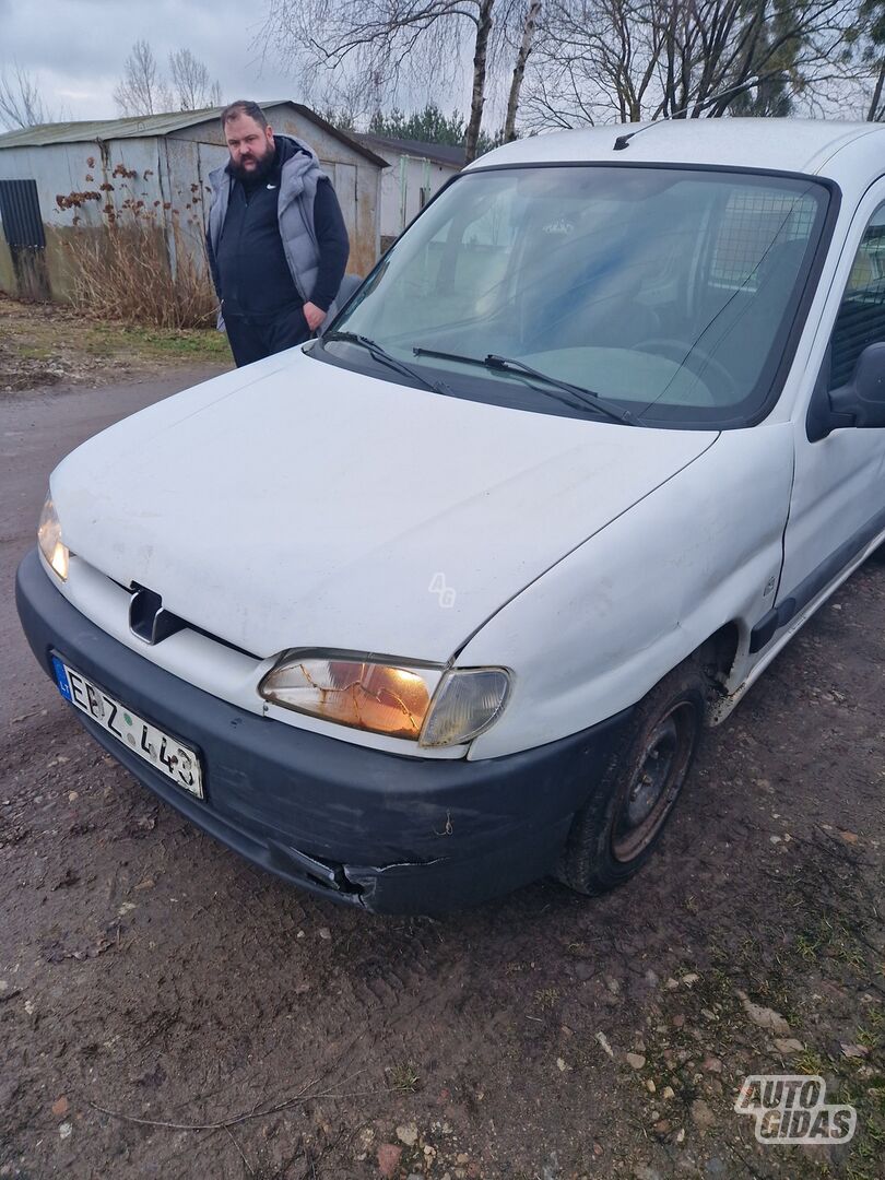 Peugeot Partner 2001 m Krovininis mikroautobusas