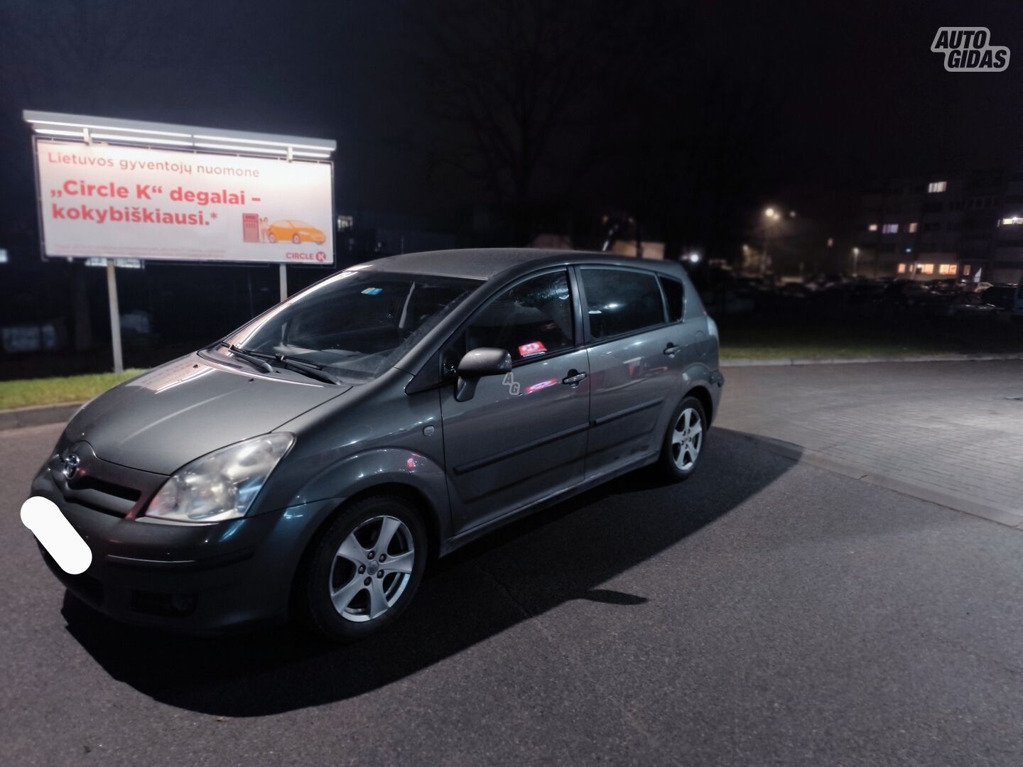 Toyota Corolla Verso 2008 m Vienatūris