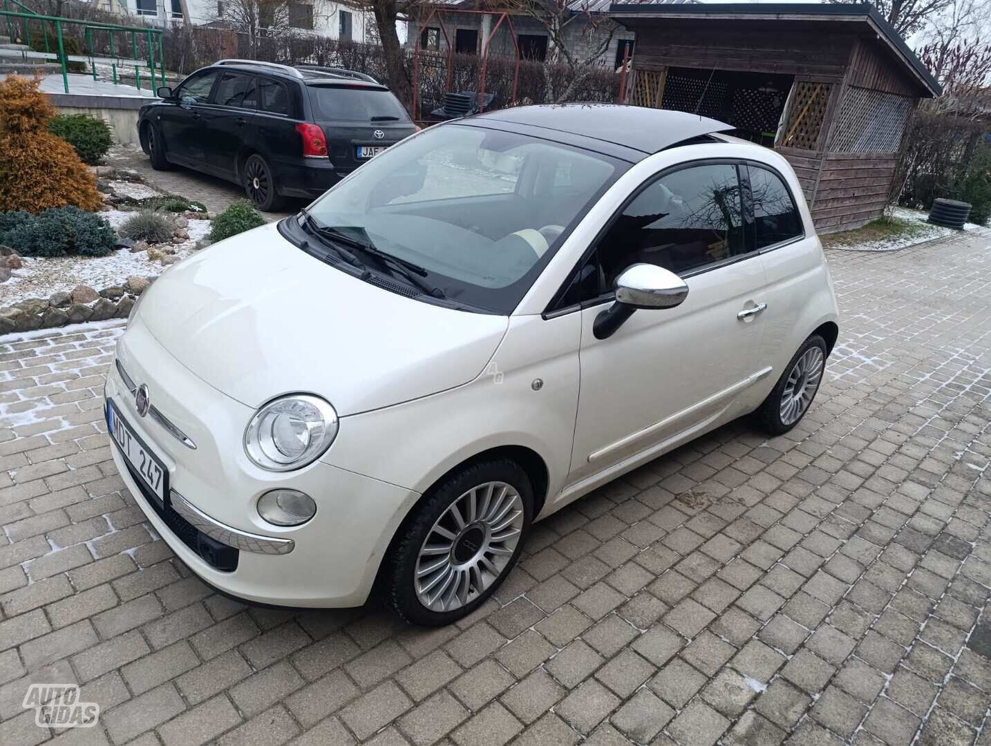 Fiat 500 2008 m Hečbekas